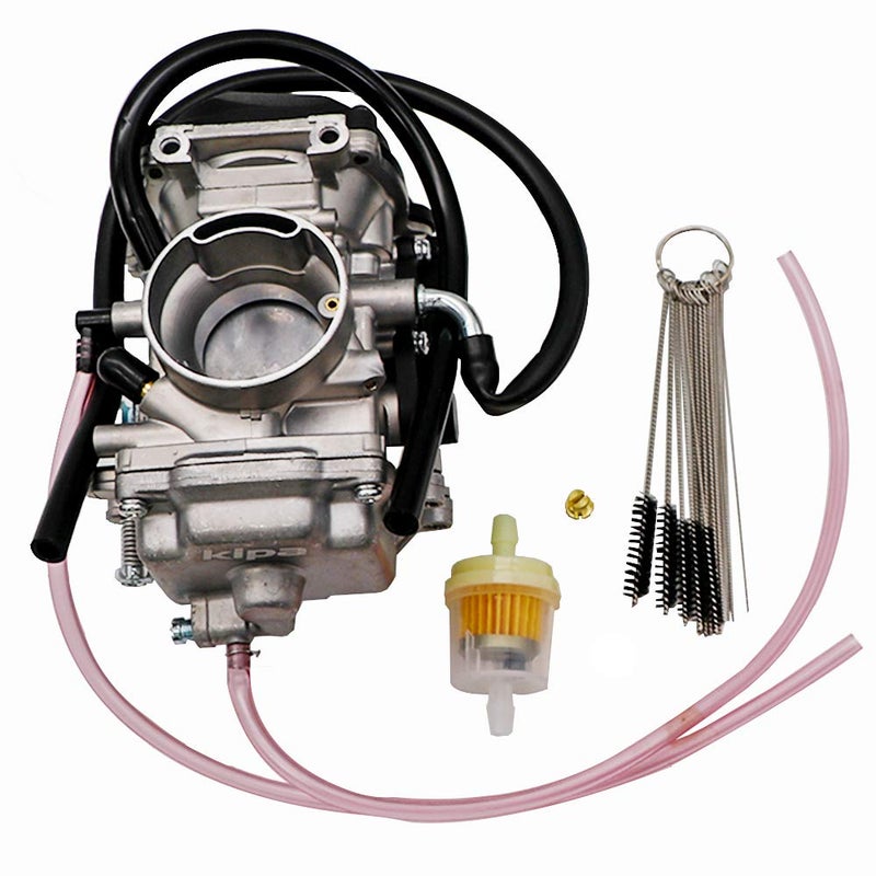 KIPA Carburetor For Yamaha TTR225 TTR 225 Dirt Bike 1999-2004, Replace OEM Part Number 5FG-14901-00-00, With Carbon Dirt Jet Cleaner Tool Kit & Fuel Filter - Image 1
